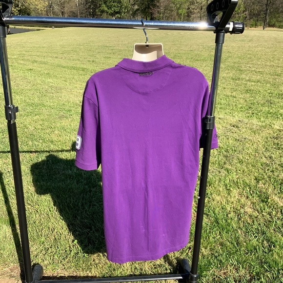 Vintage COOGI Australia Rugby Polo Shirt #69  Sz XL TRENDING POP OF PURPLE COLOR - Picture 3 of 12